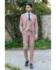 Κοστούμι Tessuti ροζ SLIM FIT