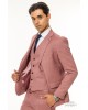 Κοστούμι Artisti Italiani ροζ SLIM FIT