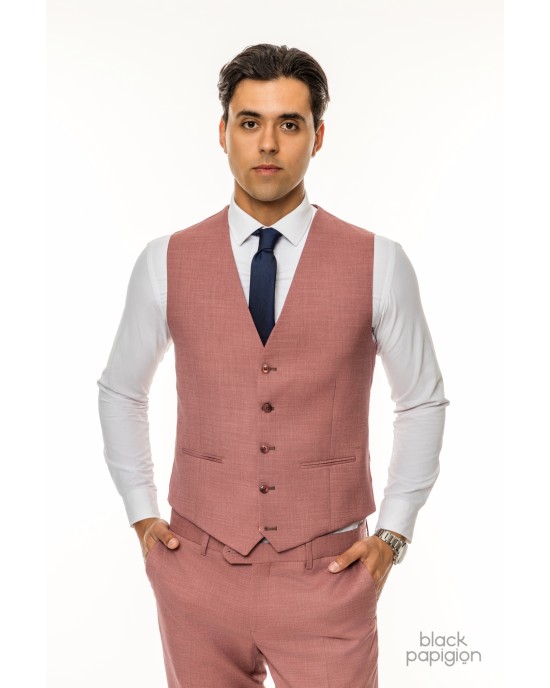 Κοστούμι Artisti Italiani ροζ SLIM FIT