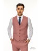 Κοστούμι Artisti Italiani ροζ SLIM FIT
