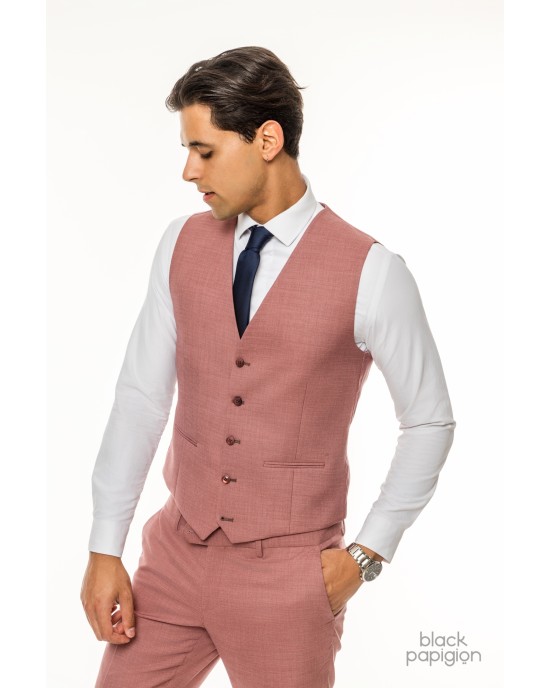 Κοστούμι Artisti Italiani ροζ SLIM FIT