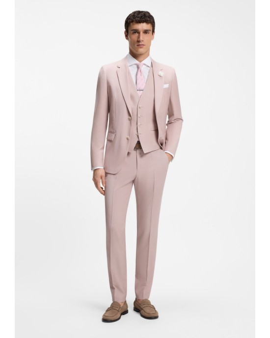 Κοστούμι Boss ροζ SLIM FIT