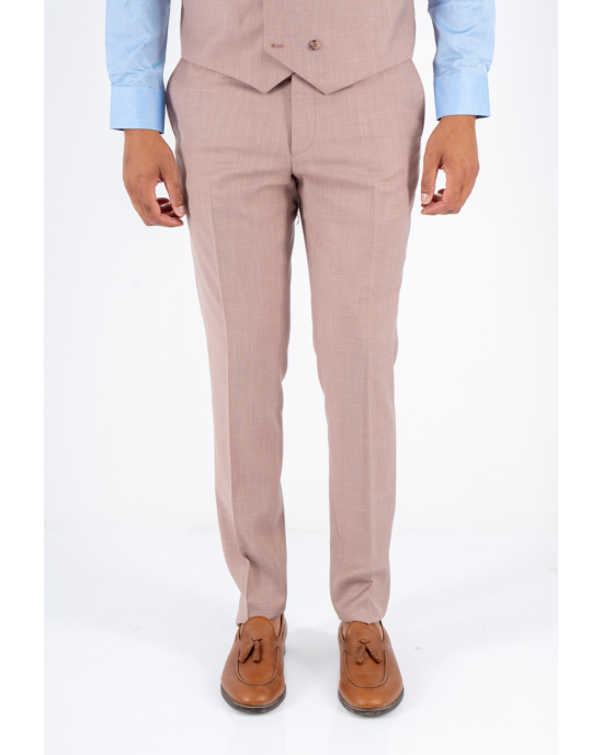 Κοστούμι Black Papigion Como ροζ SLIM FIT
