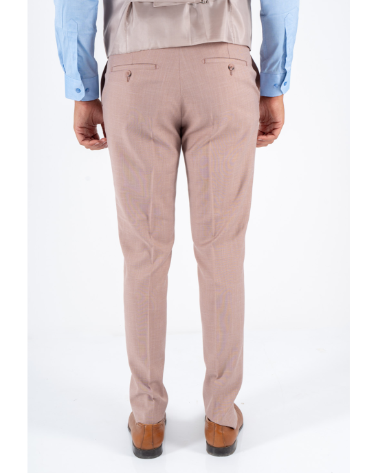 Κοστούμι Black Papigion Como ροζ SLIM FIT