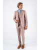 Κοστούμι Black Papigion Como ροζ SLIM FIT