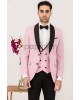 Κοστούμι Dezign ροζ SLIM FIT