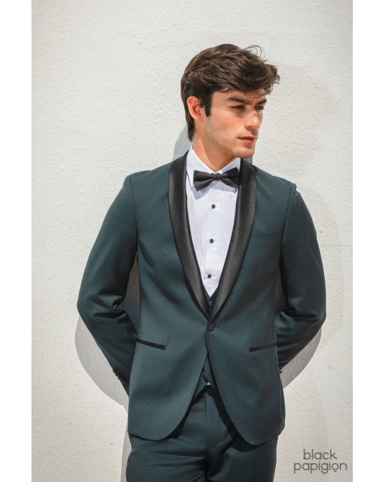 Κοστούμι Guy Laroche Homme πράσινο SLIM FIT