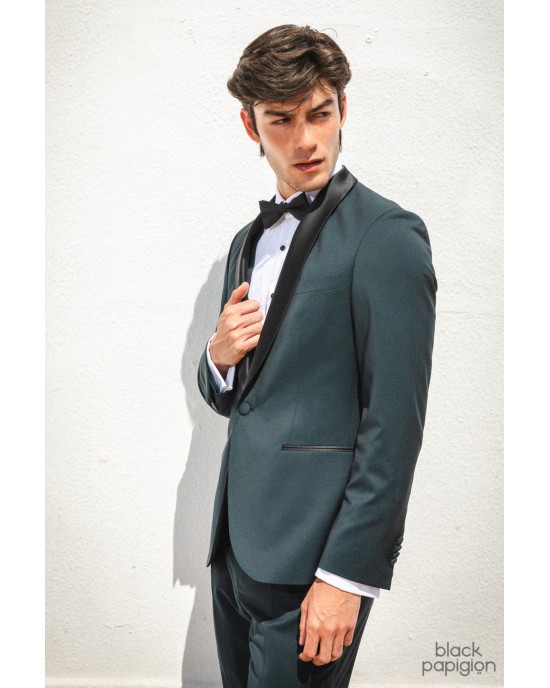 Κοστούμι Guy Laroche Homme πράσινο SLIM FIT