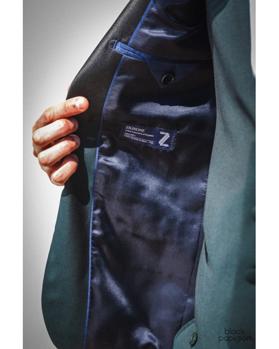 Κοστούμι Guy Laroche Homme πράσινο SLIM FIT