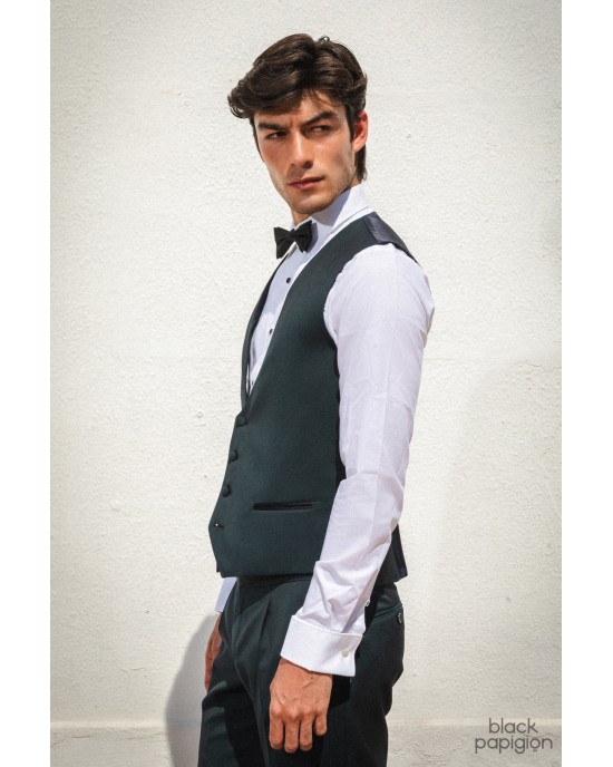Κοστούμι Guy Laroche Homme πράσινο SLIM FIT