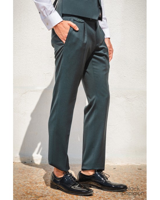 Κοστούμι Guy Laroche Homme πράσινο SLIM FIT
