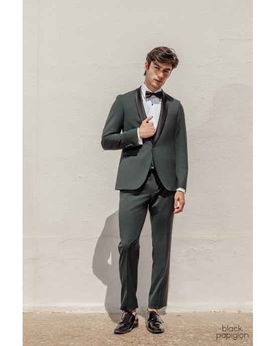 Κοστούμι Guy Laroche Homme πράσινο SLIM FIT