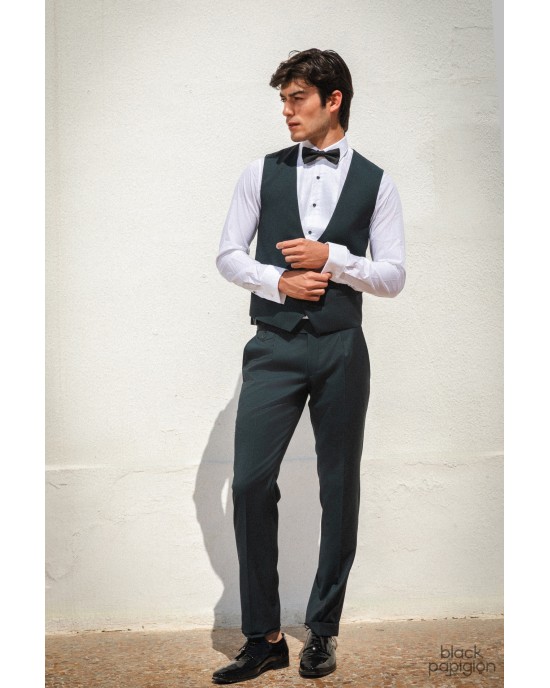 Κοστούμι Guy Laroche Homme πράσινο SLIM FIT