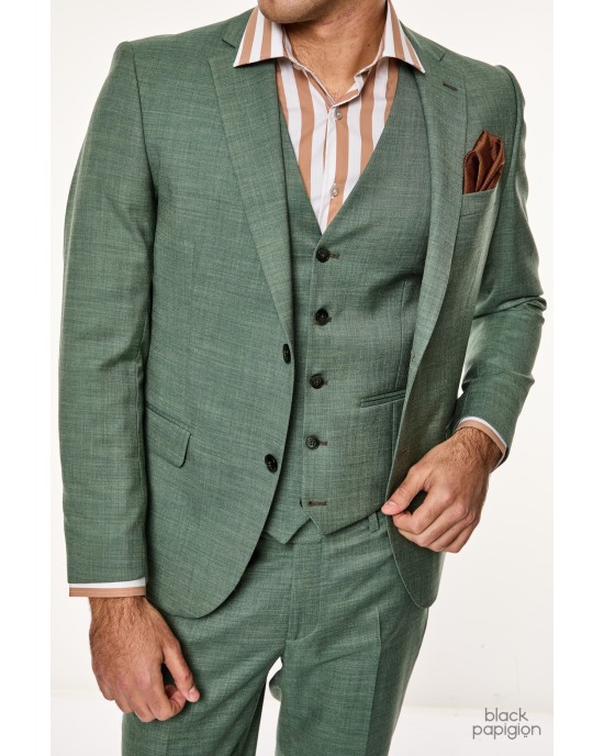 Κοστούμι Artisti Italiani μέντα SLIM FIT