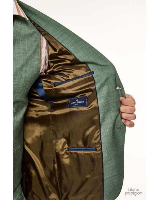 Κοστούμι Artisti Italiani μέντα SLIM FIT