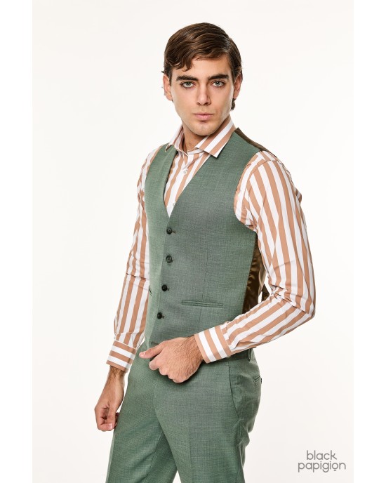 Κοστούμι Artisti Italiani μέντα SLIM FIT