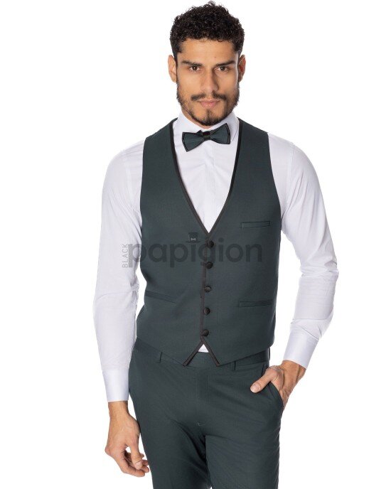 Κοστούμι Vittorio Smokin πράσινο SLIM FIT