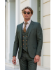 Κοστούμι Black Papigion πράσινο SLIM FIT