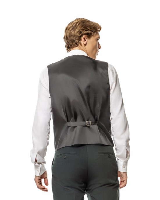 Κοστούμι 19V69 Italia Versace Abbigliamento Bruno Rolex πράσινο SLIM FIT