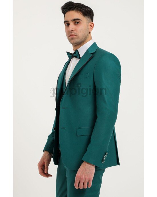 Κοστούμι Vittorio Venezzia πράσινο SLIM FIT