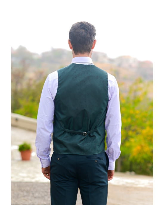 Κοστούμι Black Papigion πράσινο SLIM FIT