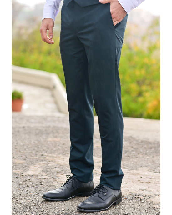 Κοστούμι Black Papigion πράσινο SLIM FIT