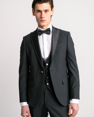 Κοστούμι 19V69 Italia Versace Abbigliamento Adriano Wool πράσινο