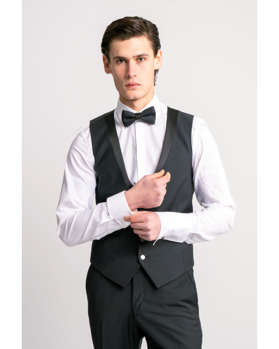 Κοστούμι 19V69 Italia Versace Abbigliamento Adriano Wool πράσινο SLIM FIT