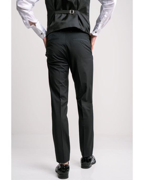 Κοστούμι 19V69 Italia Versace Abbigliamento Adriano Wool πράσινο SLIM FIT