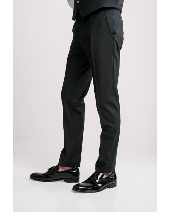 Κοστούμι 19V69 Italia Versace Abbigliamento Adriano Wool πράσινο SLIM FIT