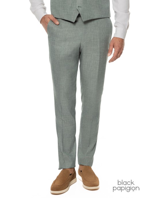 Κοστούμι Black Papigion πράσινο SLIM FIT