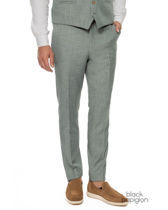 Κοστούμι Black Papigion πράσινο SLIM FIT