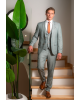 Κοστούμι Black Papigion πράσινο SLIM FIT