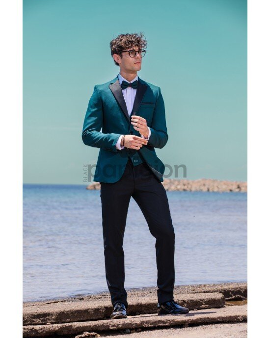 Κοστούμι Dezign πράσινο SLIM FIT