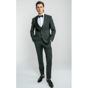 Κοστούμι 19V69 Italia Versace Abbigliamento Adriano Wool πράσινο