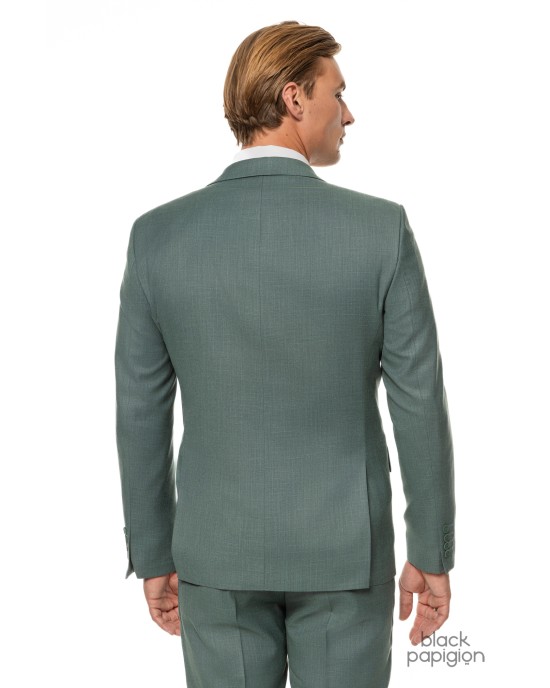 Κοστούμι Black Papigion πράσινο SLIM FIT