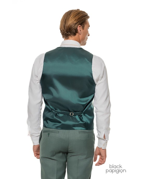 Κοστούμι Black Papigion πράσινο SLIM FIT