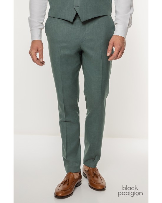 Κοστούμι Black Papigion πράσινο SLIM FIT