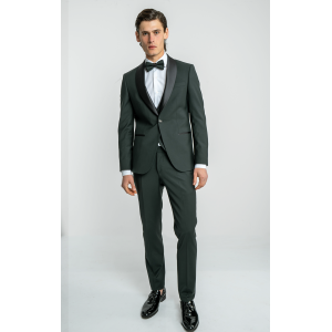 Κοστούμι 19V69 Italia Versace Abbigliamento Bruno Wool πράσινο