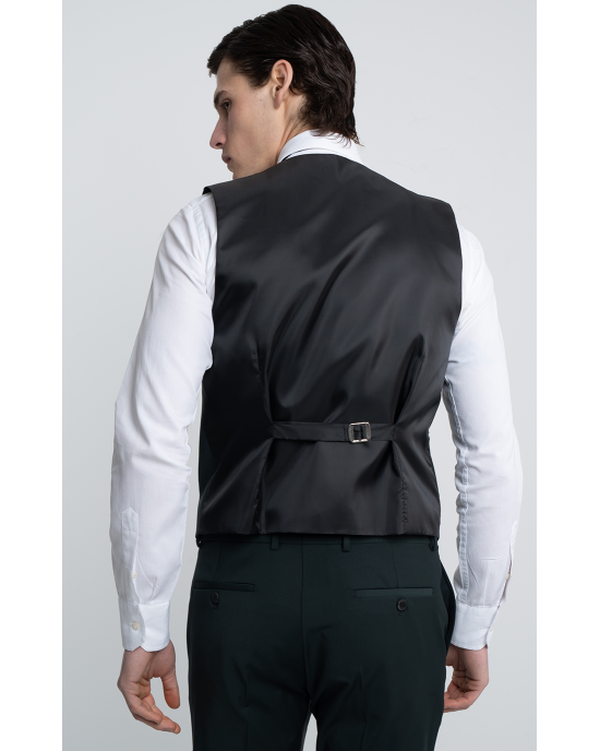 Κοστούμι 19V69 Italia Versace Abbigliamento Bruno Wool πράσινο SLIM FIT