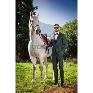 Κοστούμι Vittorio Smokin πράσινο Κοστούμι Vittorio Smokin πράσινο