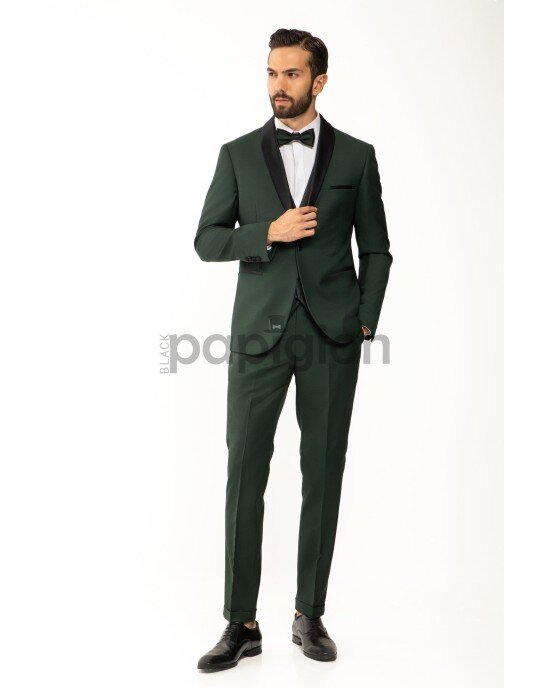 Κοστούμι Vittorio Smokin πράσινο SLIM FIT