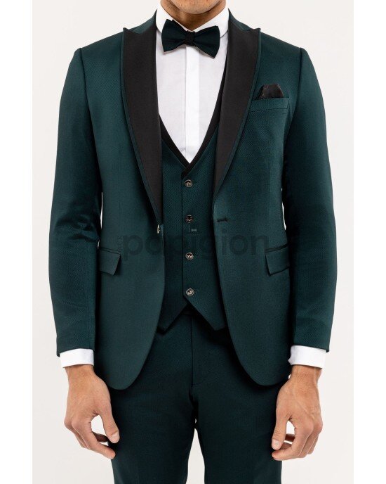 Κοστούμι 19V69 Italia Versace Abbigliamento πράσινο SLIM FIT