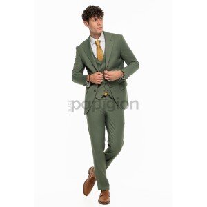 Κοστούμι Tessuti πράσινο