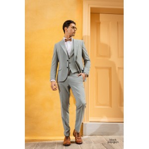 Κοστούμι Hugo ανοιχτό πράσινο