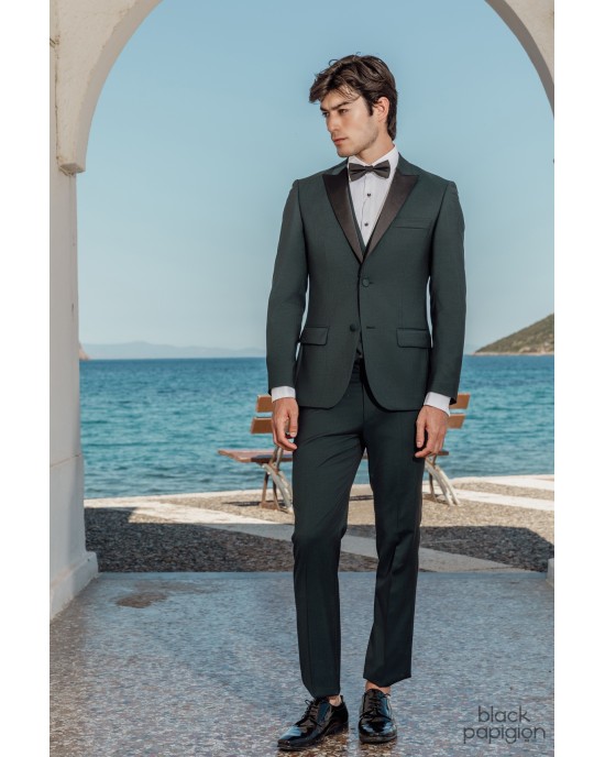 Κοστούμι Guy Laroche Homme πράσινο SLIM FIT