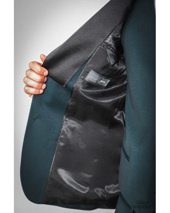 Κοστούμι Guy Laroche Homme πράσινο SLIM FIT