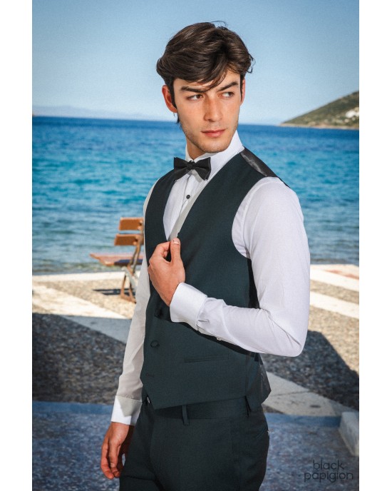 Κοστούμι Guy Laroche Homme πράσινο SLIM FIT