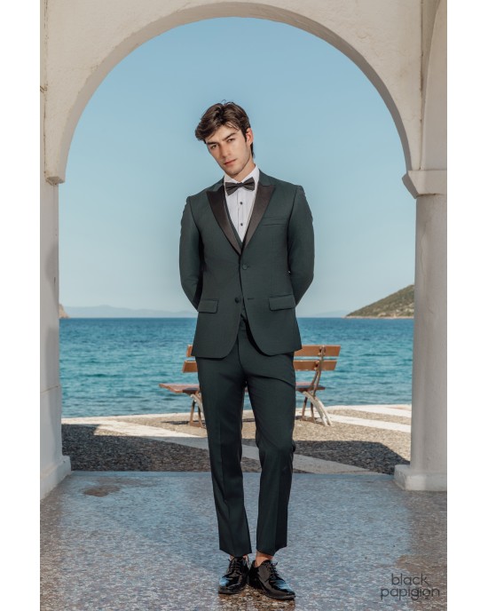 Κοστούμι Guy Laroche Homme πράσινο SLIM FIT