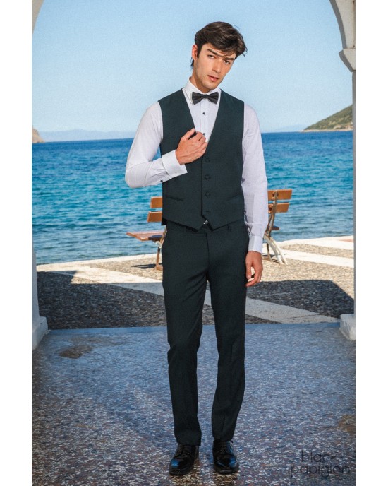 Κοστούμι Guy Laroche Homme πράσινο SLIM FIT